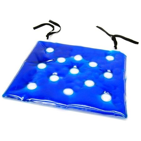 SKIL-CARE Skil-Care 751101 18 in. Gel-Lift Cushion with Safety Ties - Blue 751101